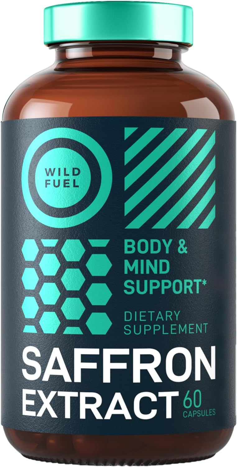 Saffron Extract Supplement - Mood Support 60 capsules