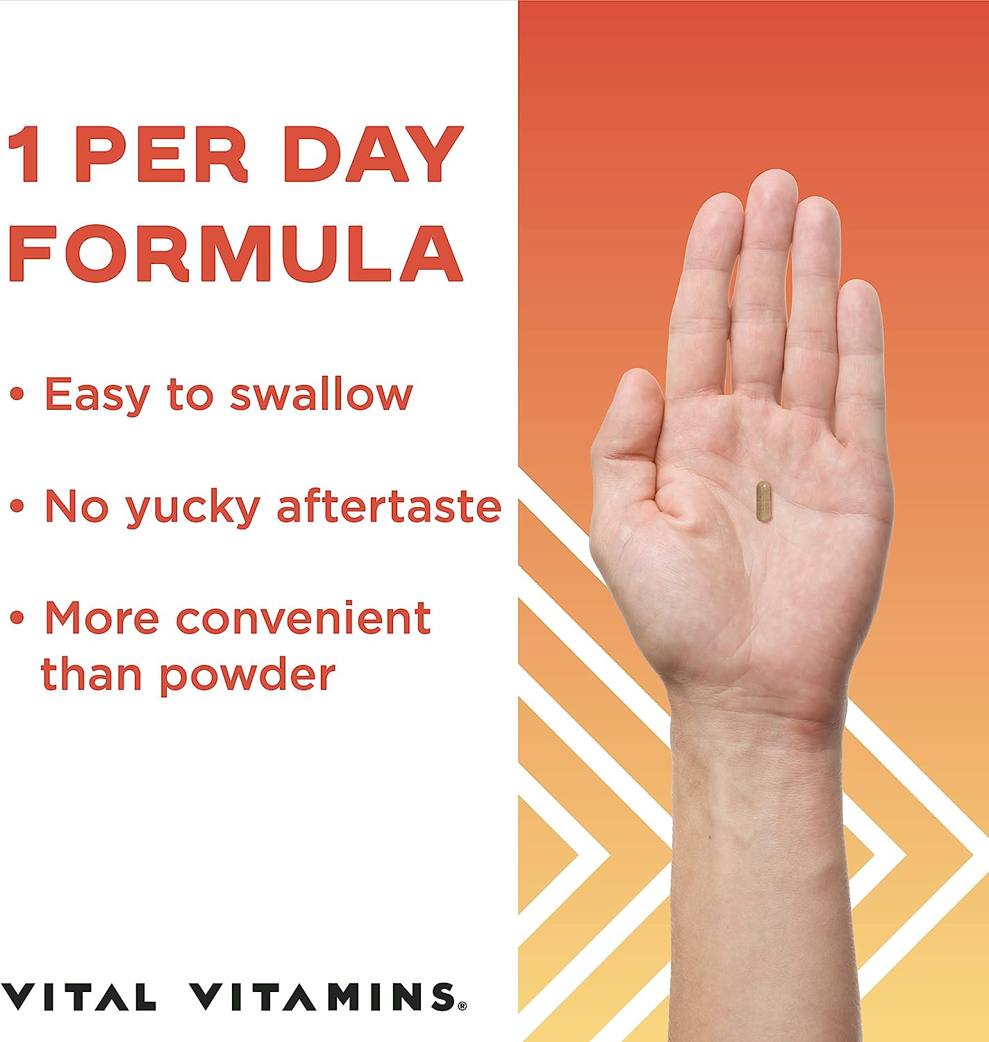 Vital Vitamins Brain Supplements for Memory & Focus 30 count