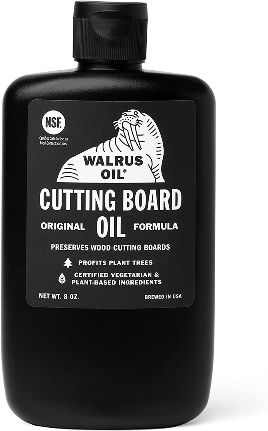 WALRUS OIL - Cutting Board Oil and Wood Butcher Block Oil, 8 oz Bottle