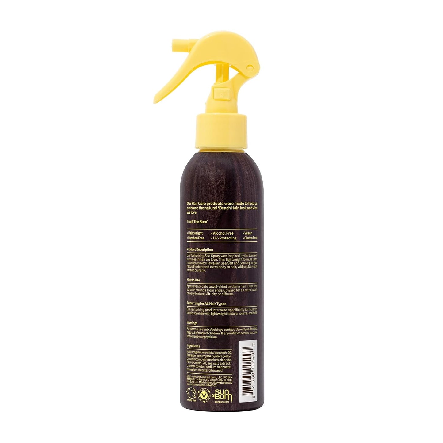 Sun Bum Sea Spray|Texturizing and Volumizing Sea Salt Spray 6 FL OZ