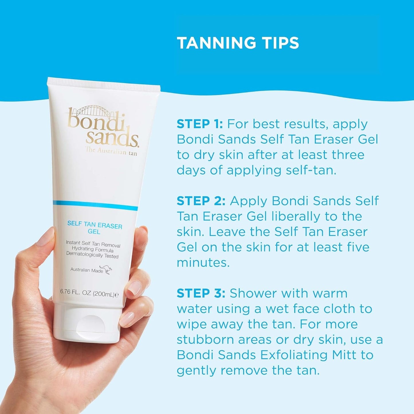 Bondi Sands Self Tan Eraser Gel ,6.76 oz.