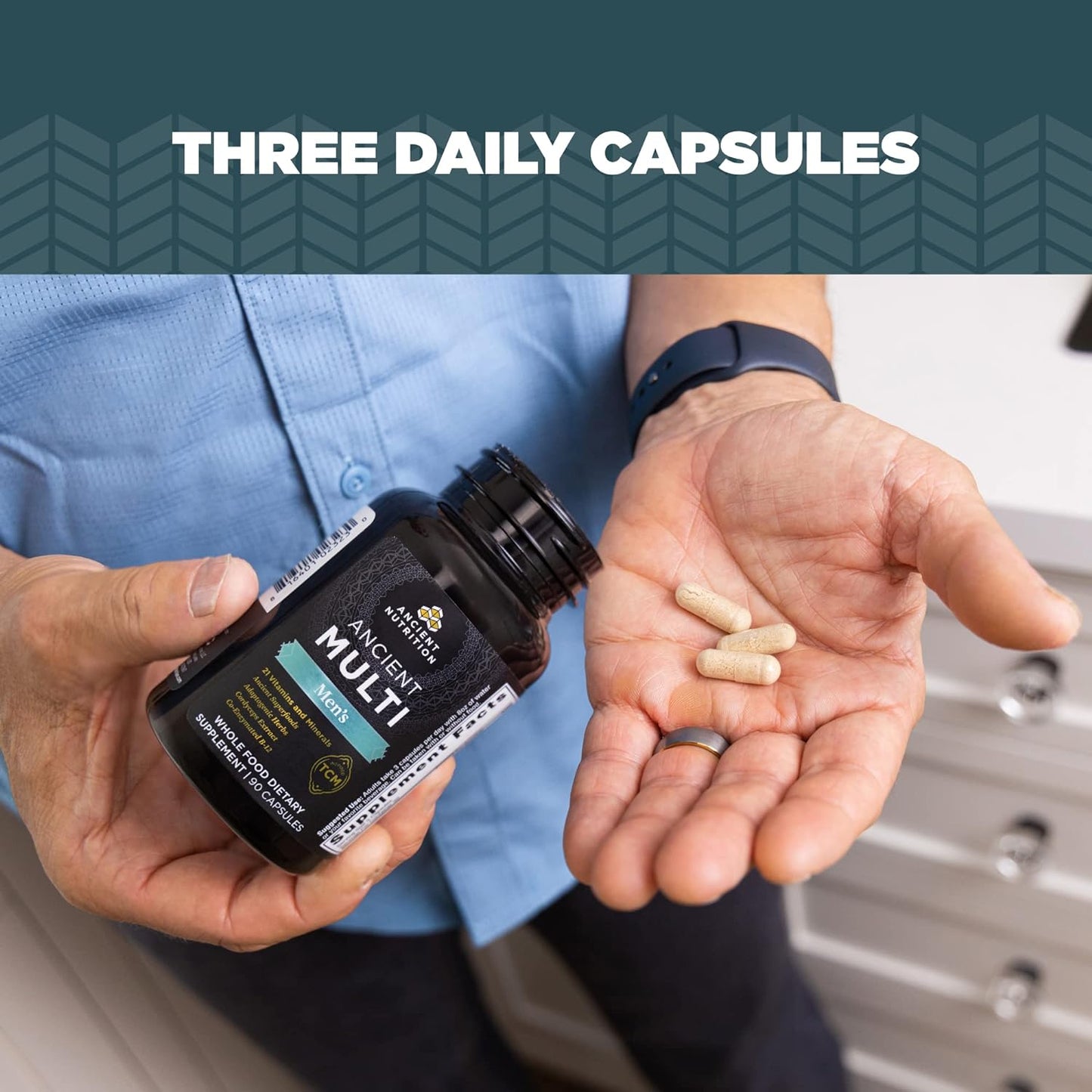 Multivitamin for Men, Ancient Multi Men's 90 count