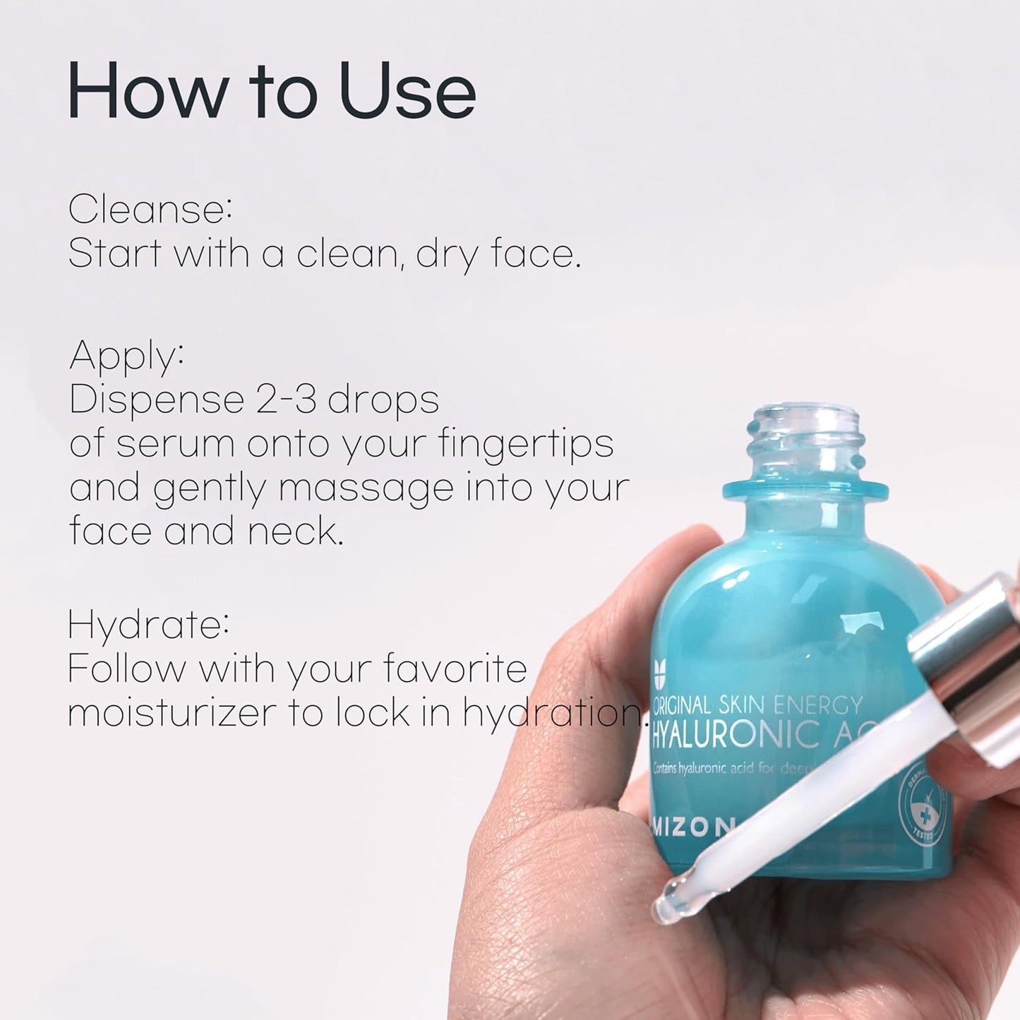 MIZON Hyaluronic Acid 100 Serum - 1.01 fl. oz