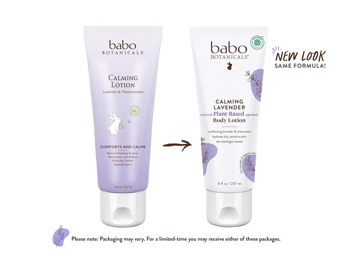 Babo Botanicals Calming Lavender Body Lotion - 8 fl oz