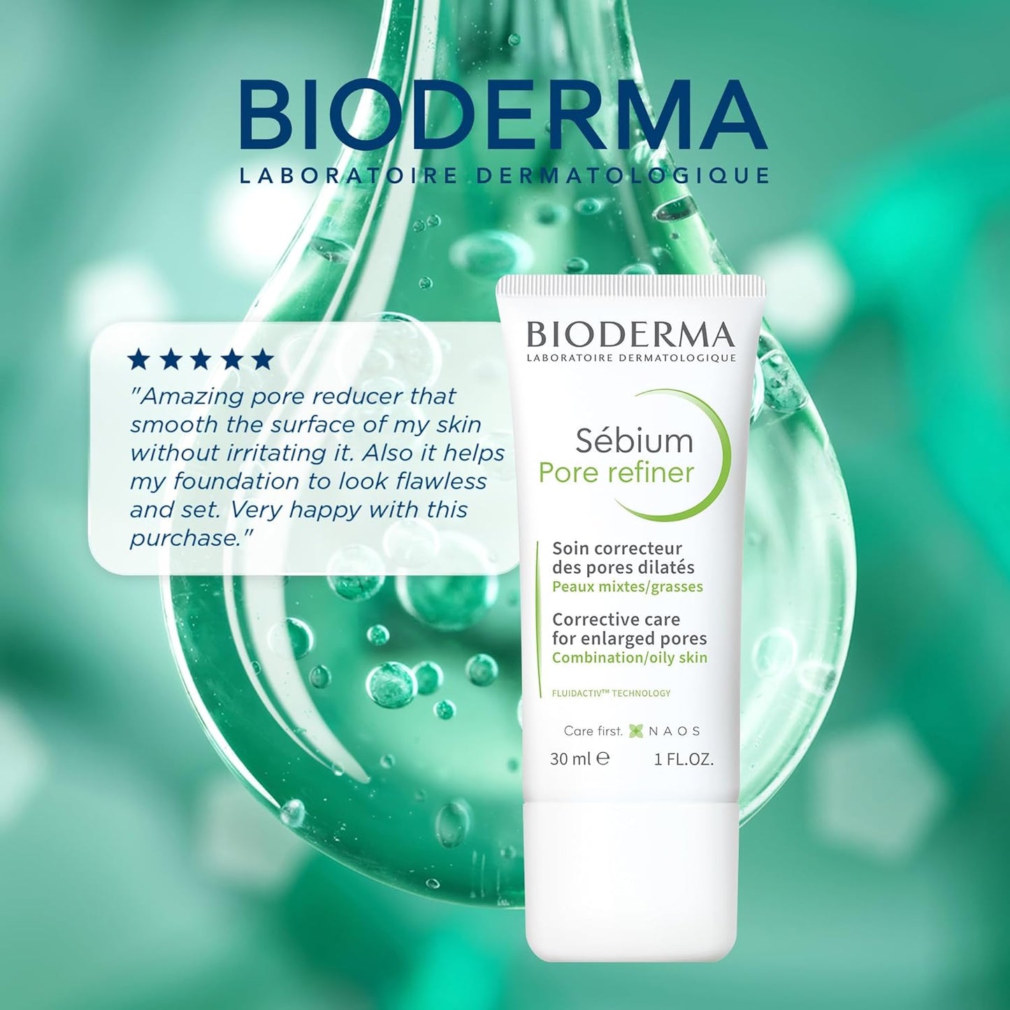 Bioderma Sébium Mat Control Cream - 1 Fl Oz