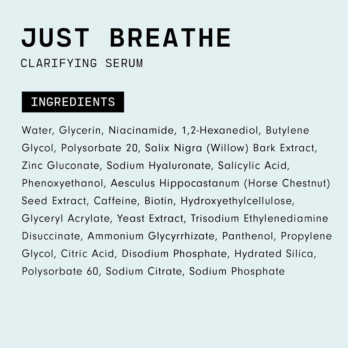 Versed Just Breathe Clarifying Facial Serum - 1 fl oz