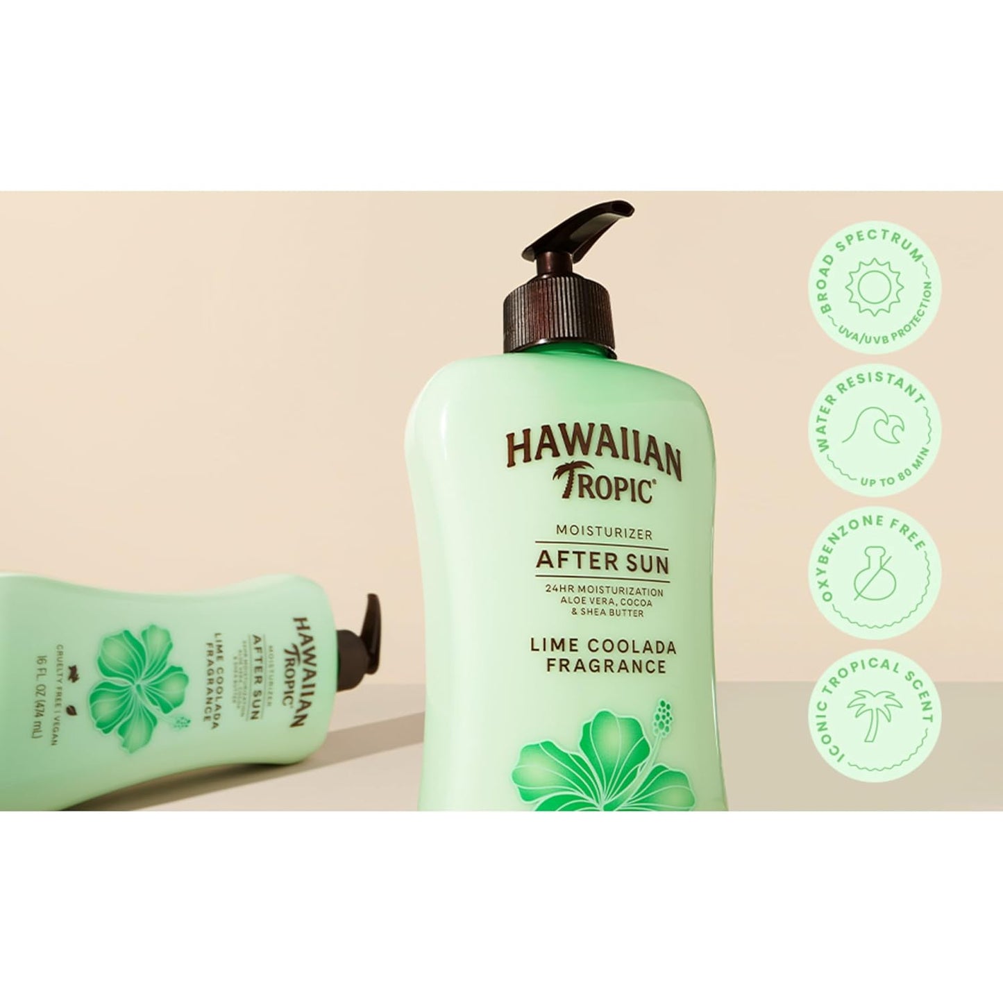 Hawaiian Tropic Lime Coolada After Sun Lotion 16oz