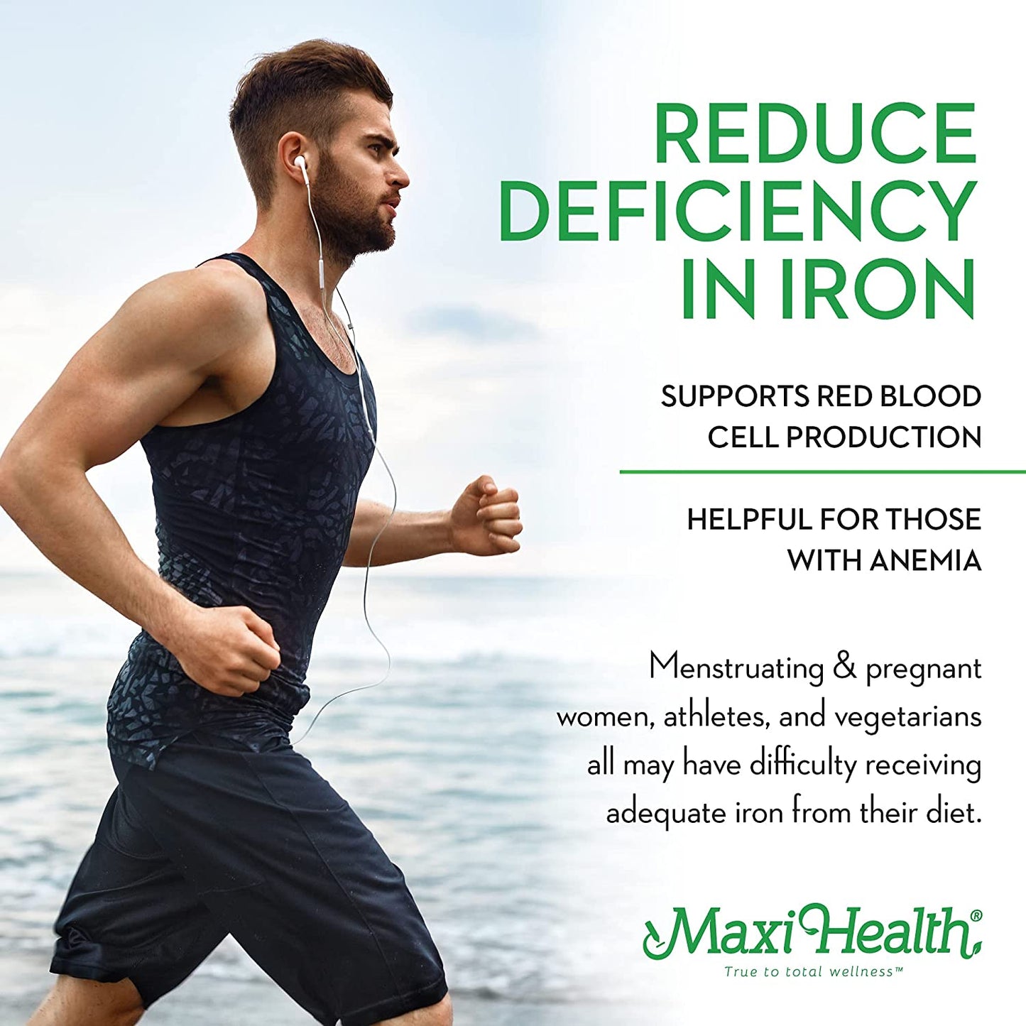 Maxi Health Iron Supplement 15mg Per ML
