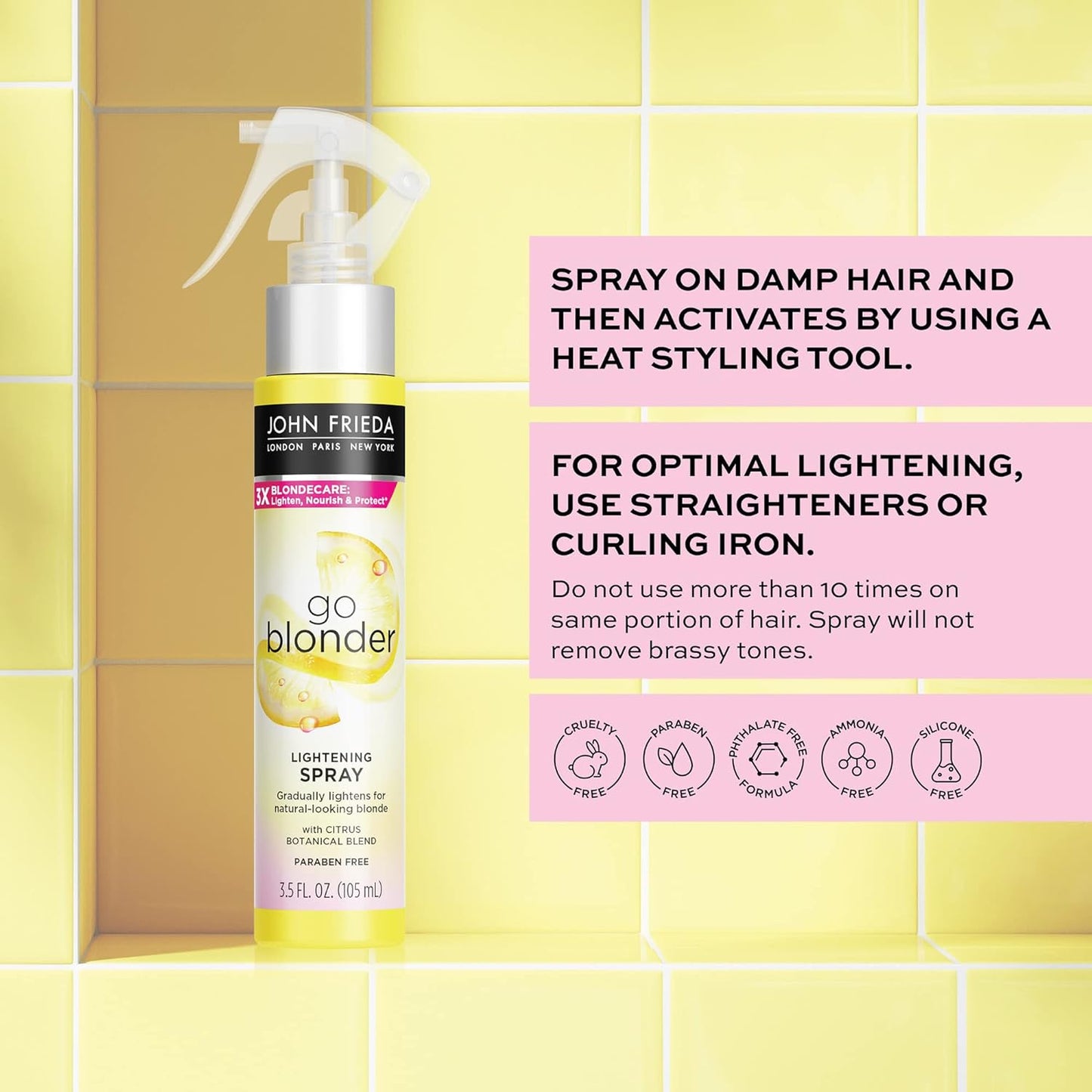 John Frieda Sheer Blonde Go Blonder Lightening Spray