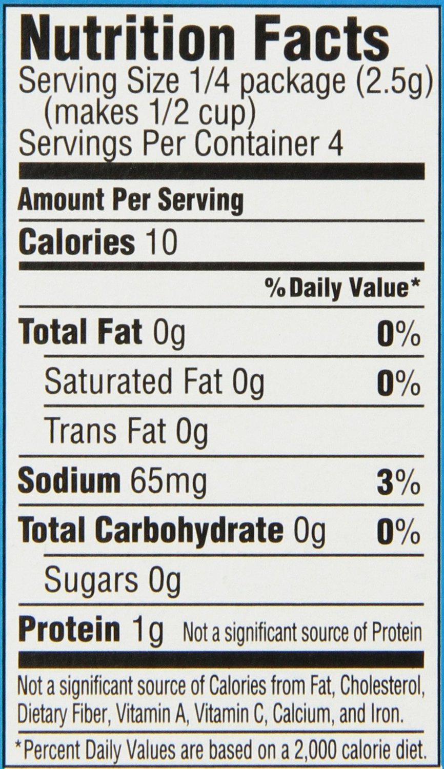 Jell-O Orange Flavor Sugar-Free Gelatin Mix, 0.30 Ounce (8.5G)