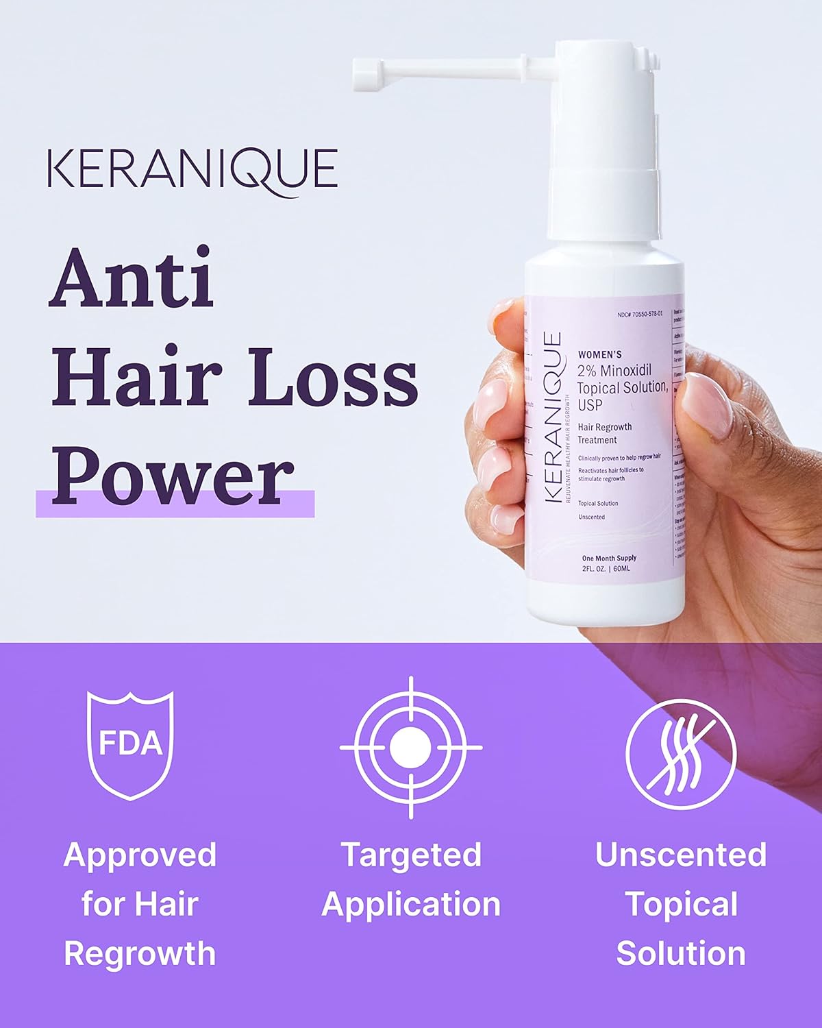 Keranique Hair Regrowth Treatment for Women