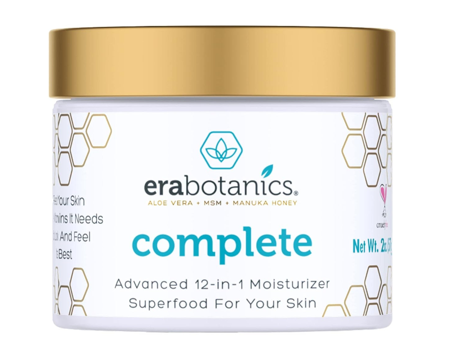 Era Organics Face Moisturizer Cream - Advanced Rejuvenating Facial Cream