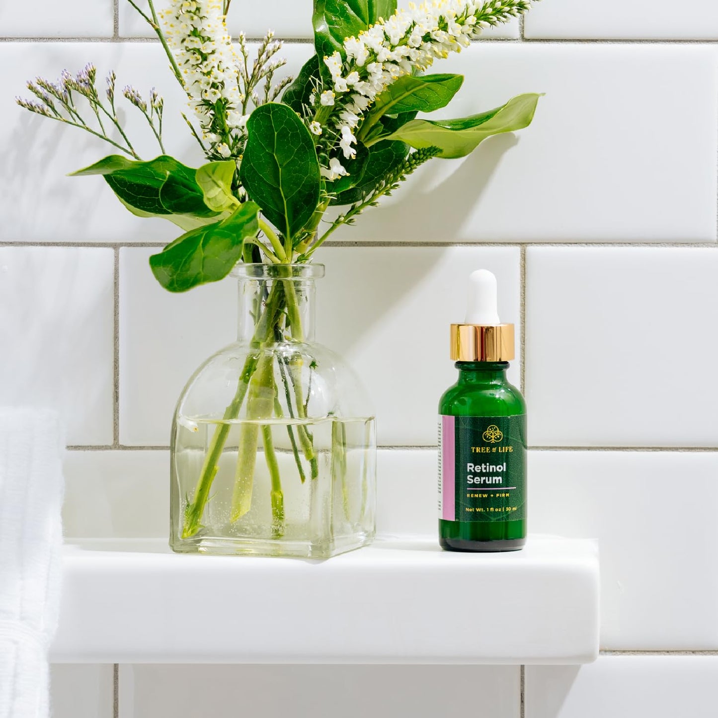 Tree of Life Retinol Serum for Face w/Hydrating Hyaluronic Acid