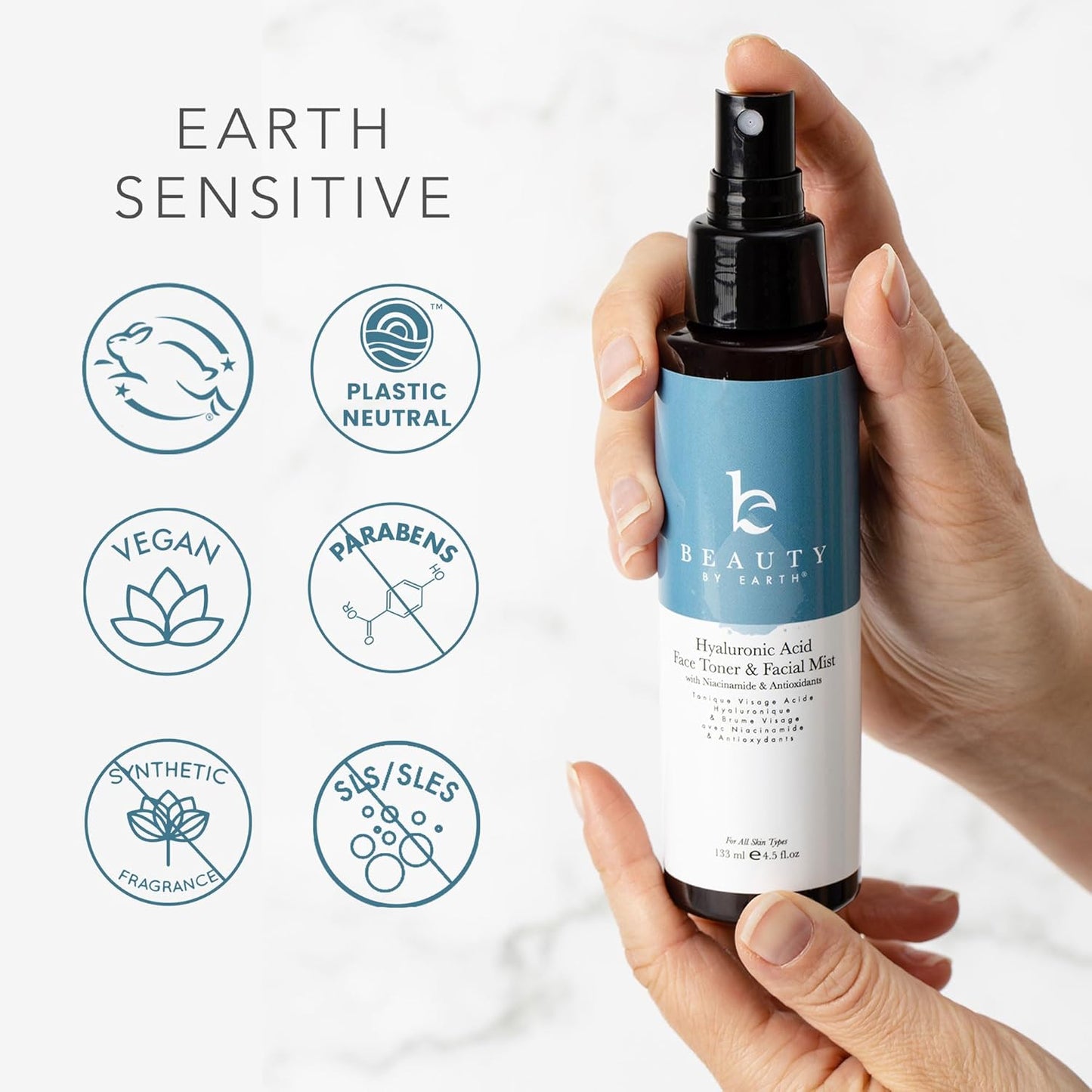 Hyaluronic Acid Toner for Face -4.5 fl oz