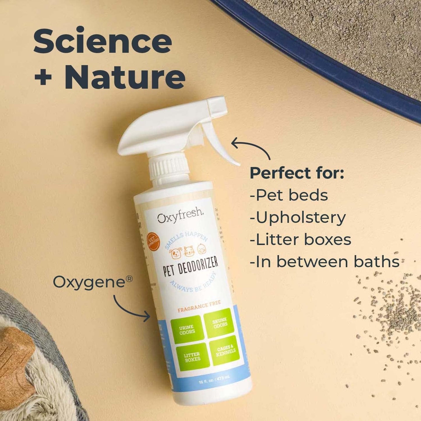 Oxyfresh Premium Pet Odor Eliminator 16 oz.
