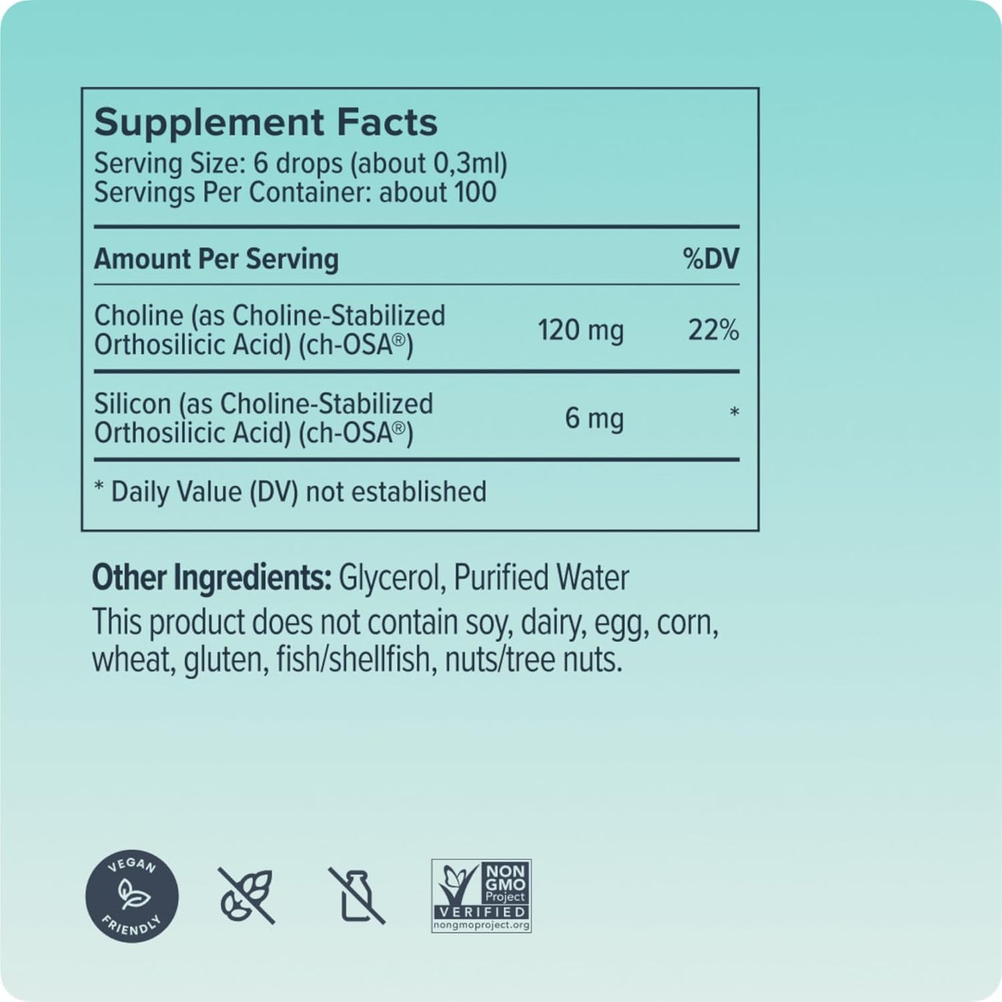Biosil Collagen Booster Supplement - 1 fl oz Drops
