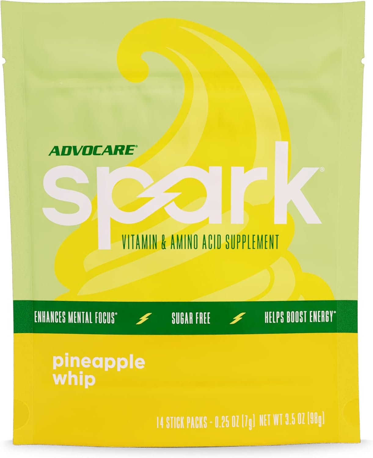 AdvoCare Spark Vitamin & Amino Acid Supplement -14 Stick Packs