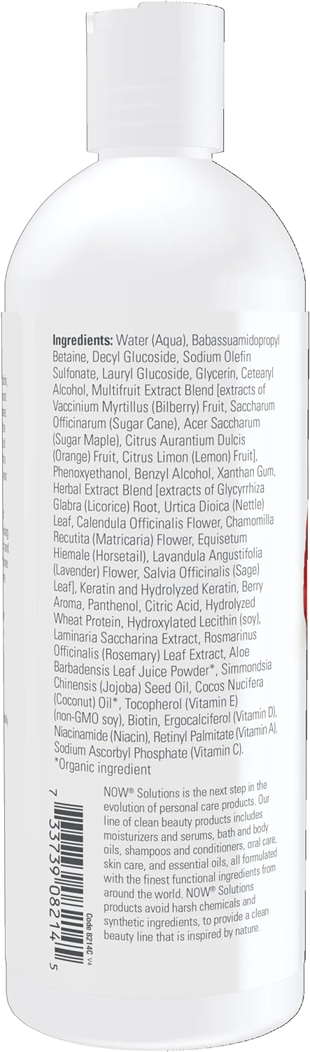 NOW Solutions, Berry Full™, Volume Boost Shampoo