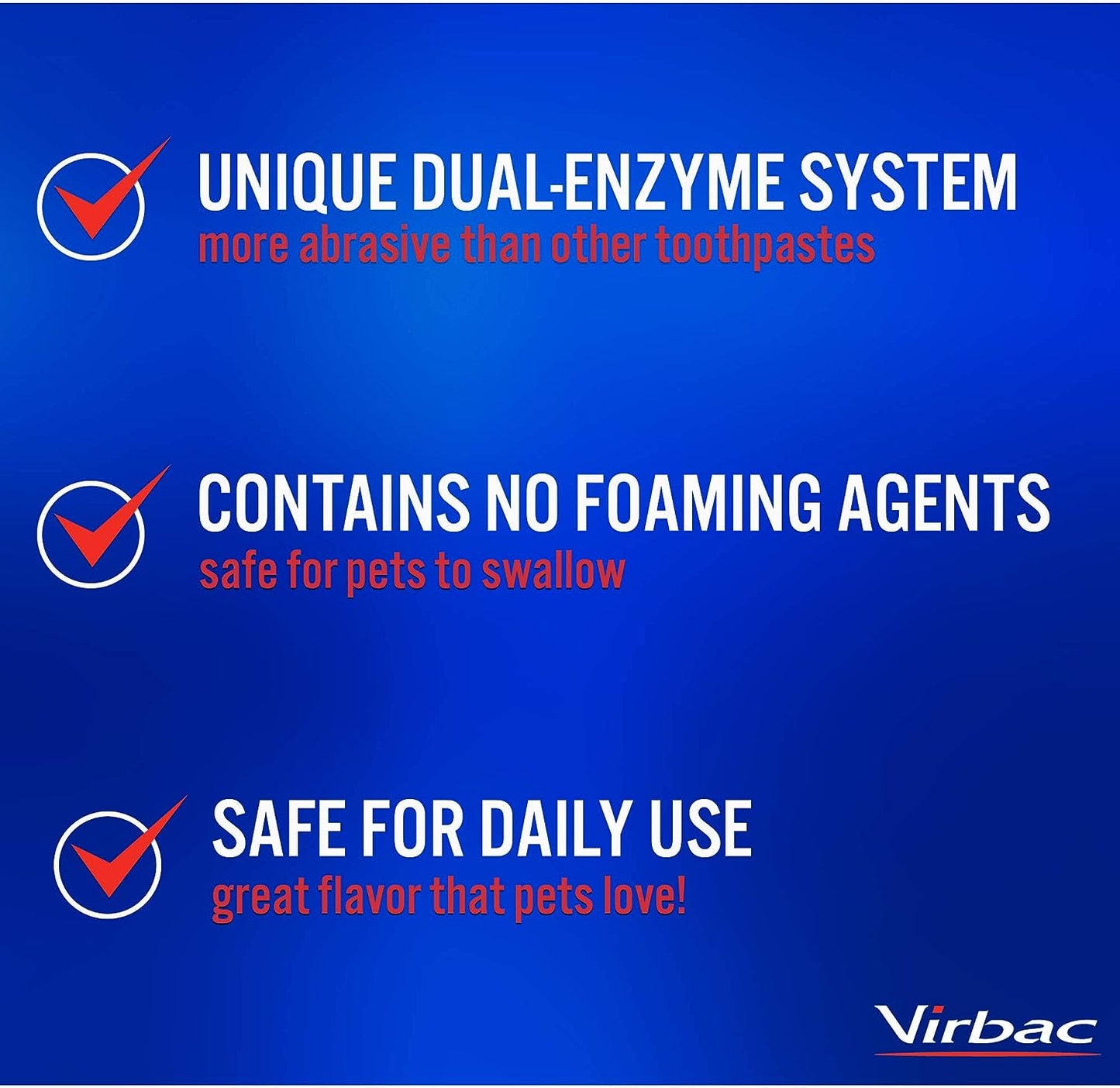 Virbac C.E.T. Enzymatic Toothpaste Eliminates Bad Breath Pet Dental Care Toothpaste Vanilla Mint Flavor 2.5 Oz Tube
