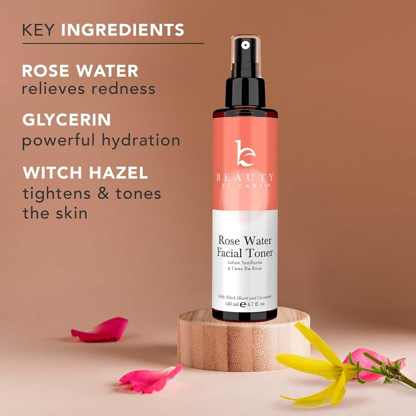 Rose Water Spray for Face- 4.7 fl oz