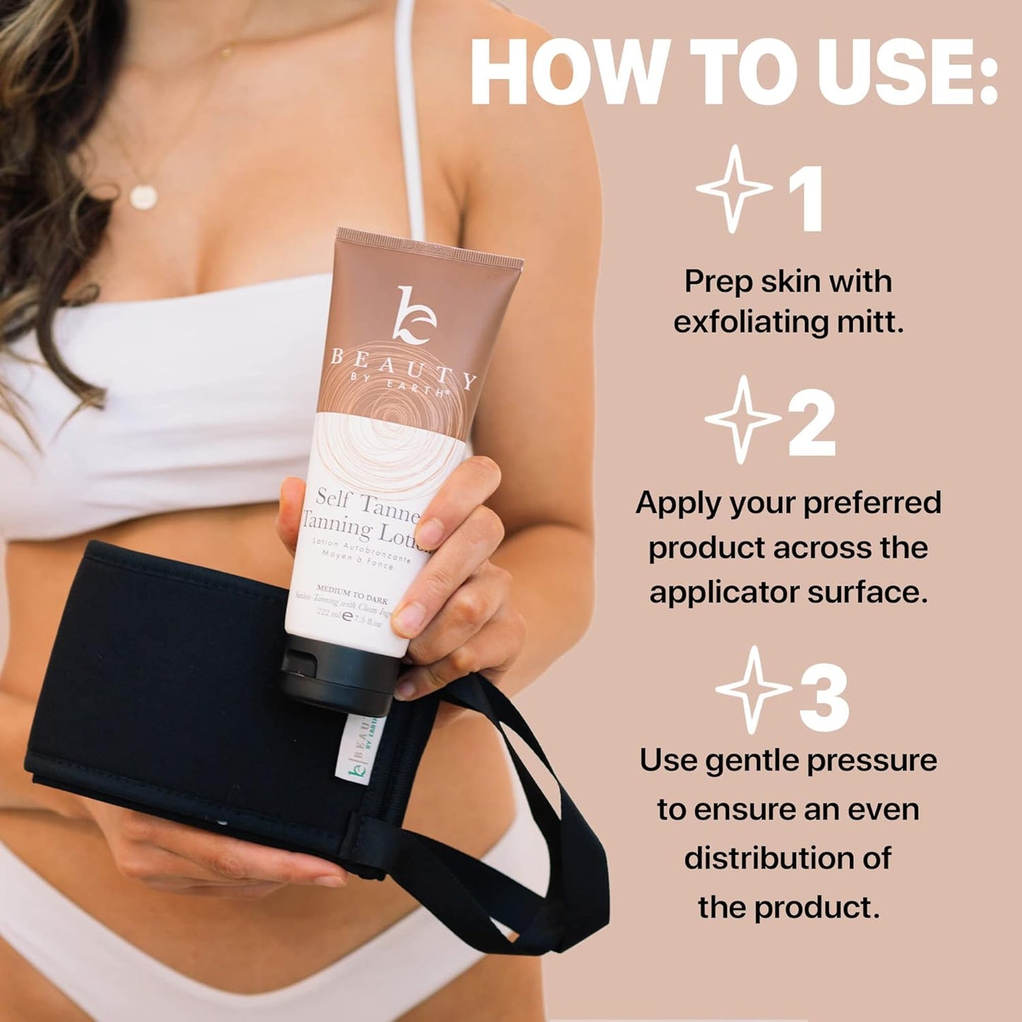 Self Tanner Back Applicator - Ultra Soft Sunless Tanning