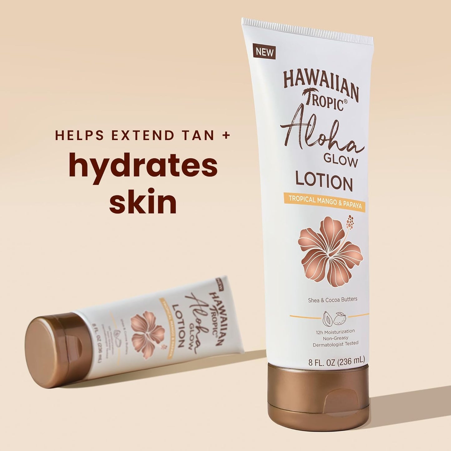 Hawaiian Tropic Aloha Glow Lotion, 8oz