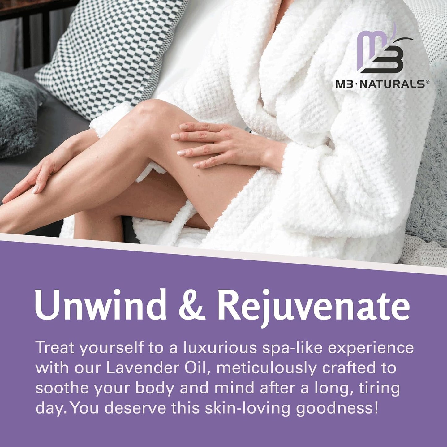 Lavender Massage Oil with Collagen and Stem Cells