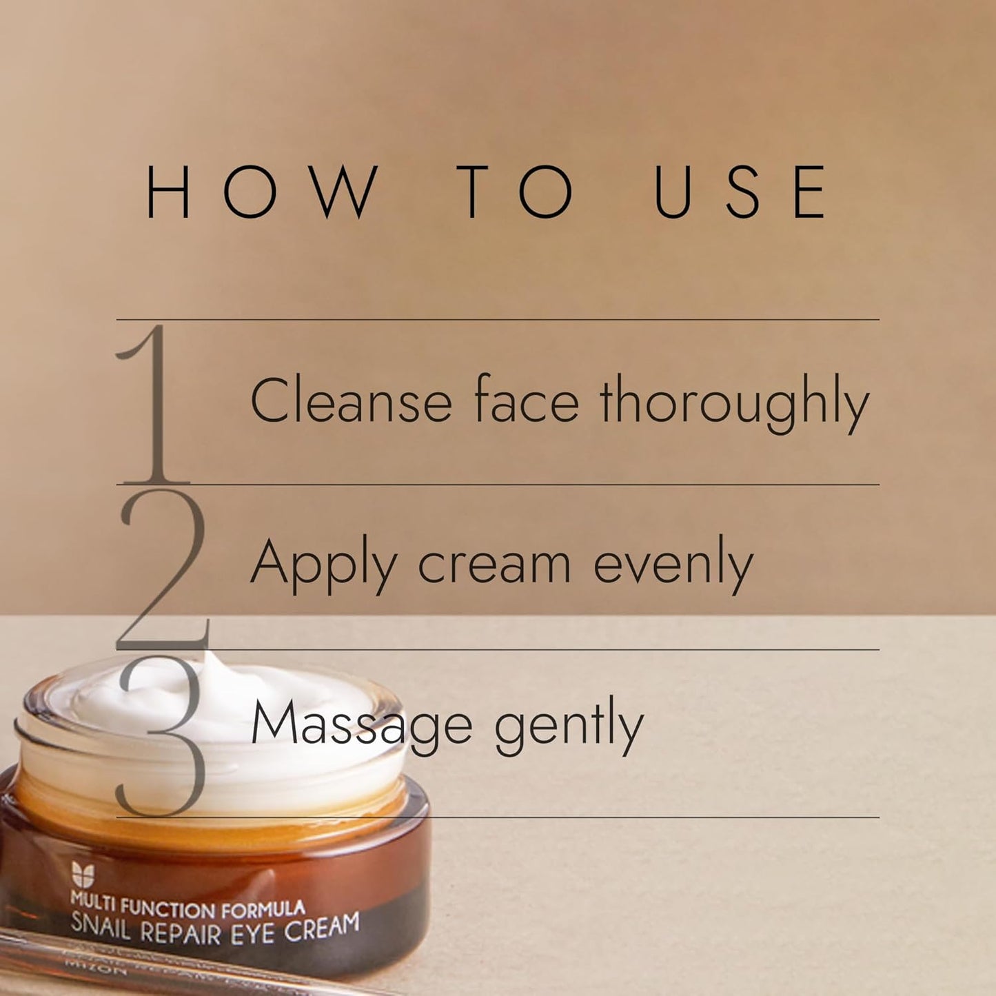 MIZON Snail Line Snail Repair Eye Cream - 0.84 oz