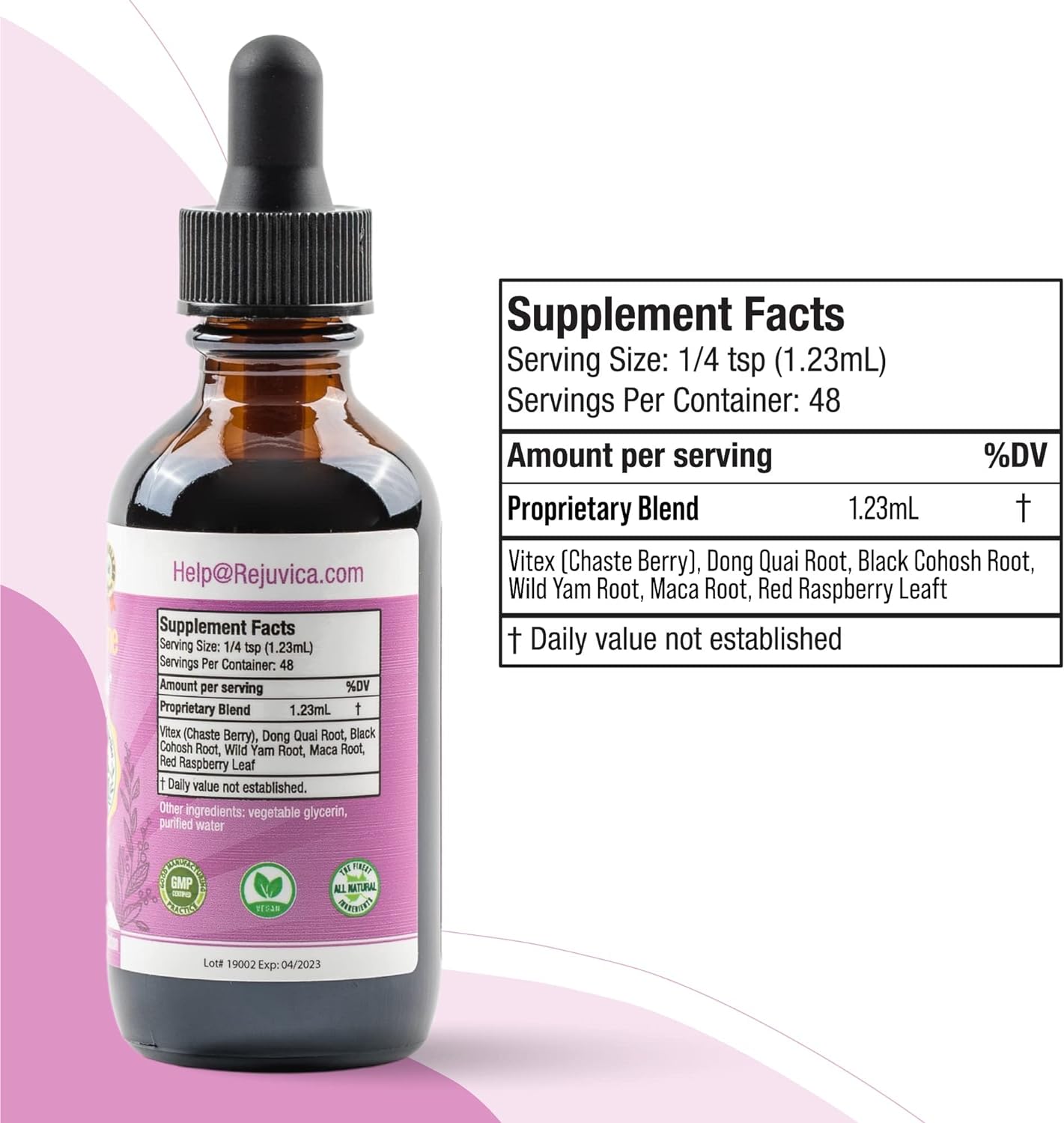 Balanced Femme Natural PMS and Menopause Support -2fl oz