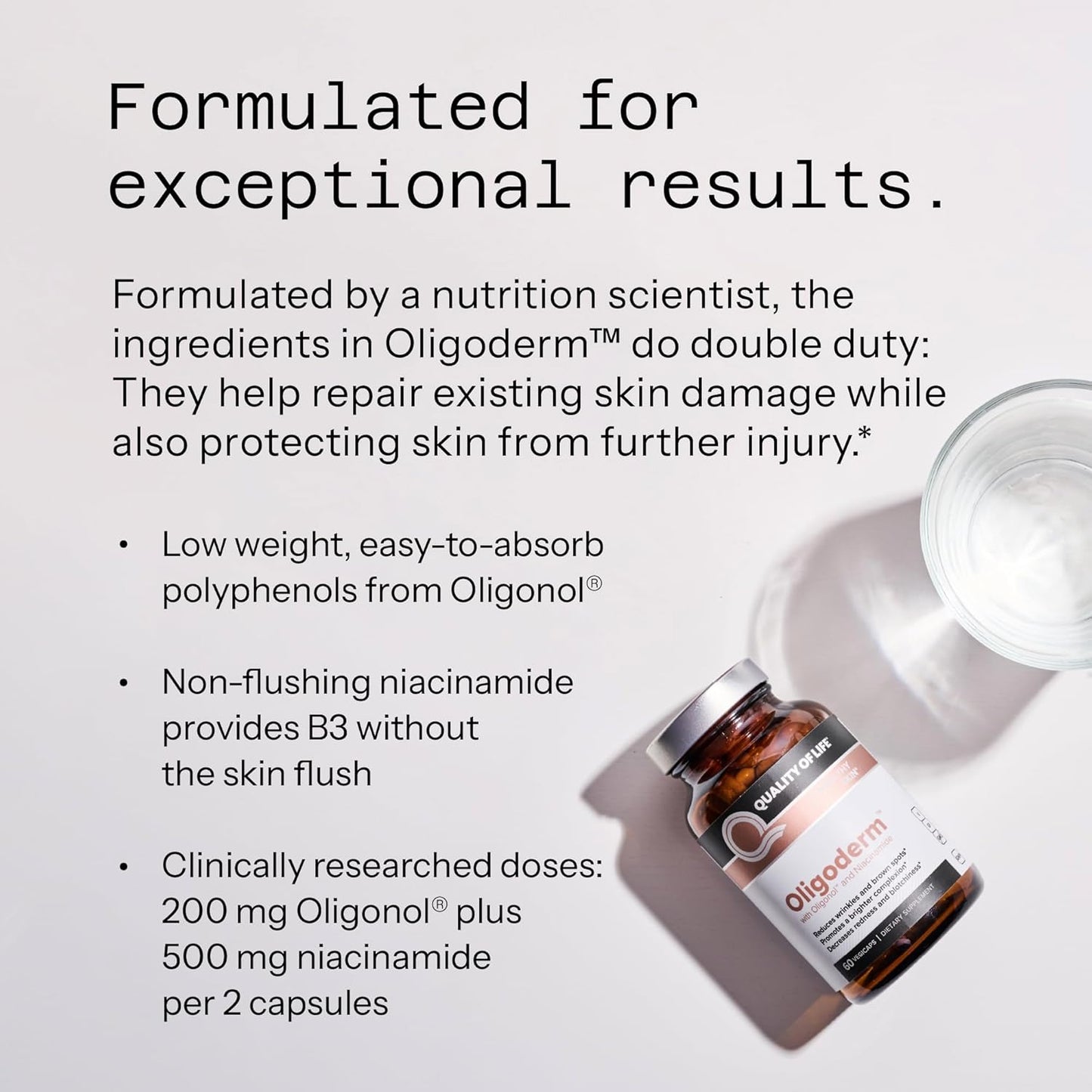 Quality of Life - Oligoderm - 60 Capsules