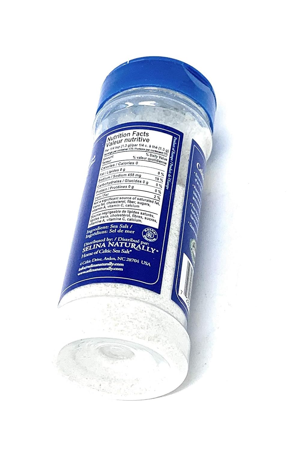Celtic Sea Salt, Fine Ground Shaker, 8 oz