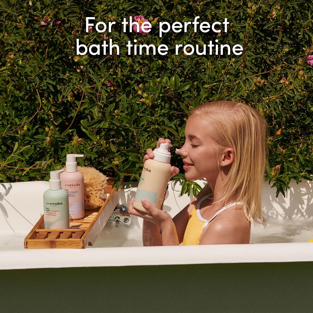 Evereden Kids Hair Care: 2 in 1 Shampoo and Conditioner in Cool Peach 8.5 fl oz.
