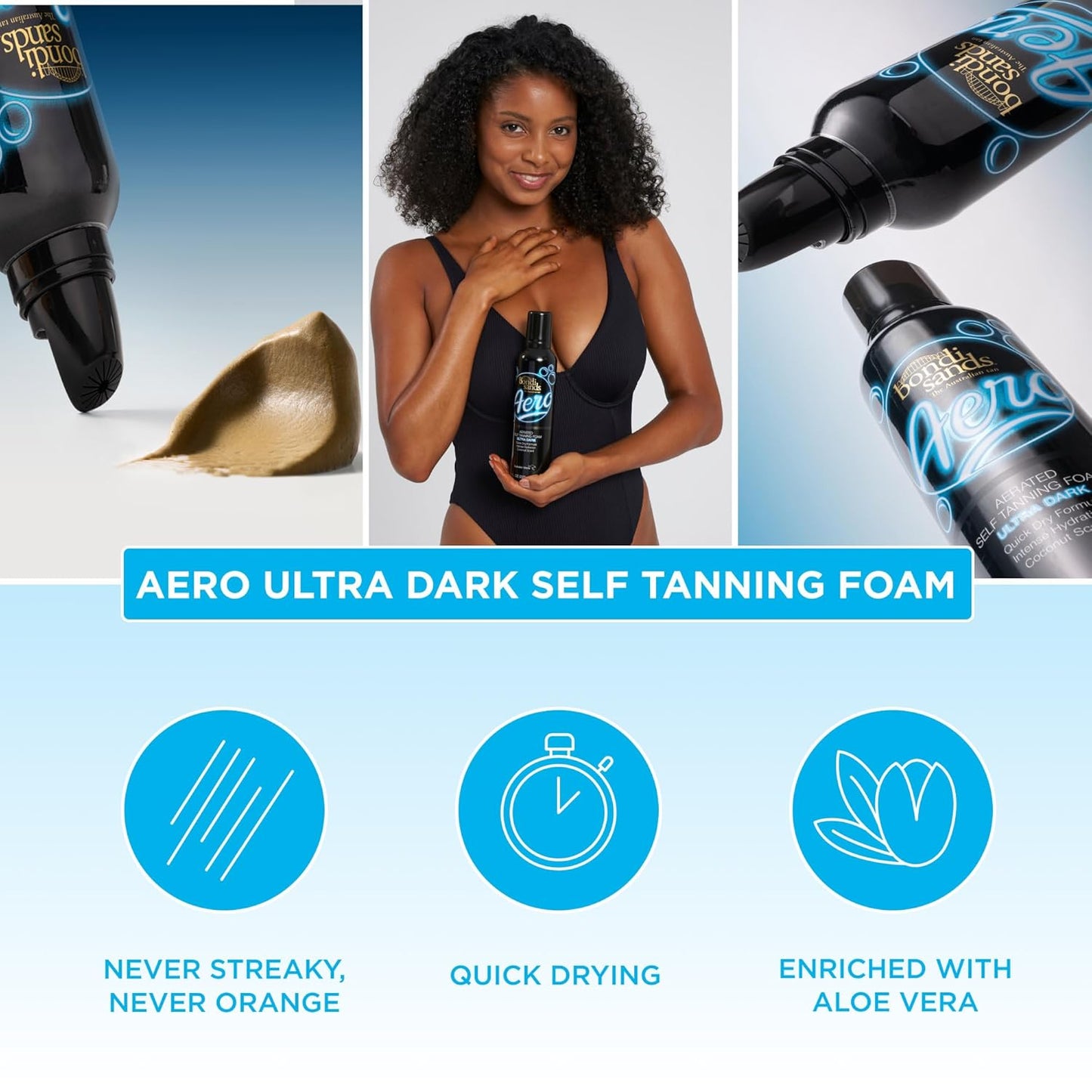 Bondi Sands Aero 1-Hour Express Self Tanning Foam 7.61 fl oz