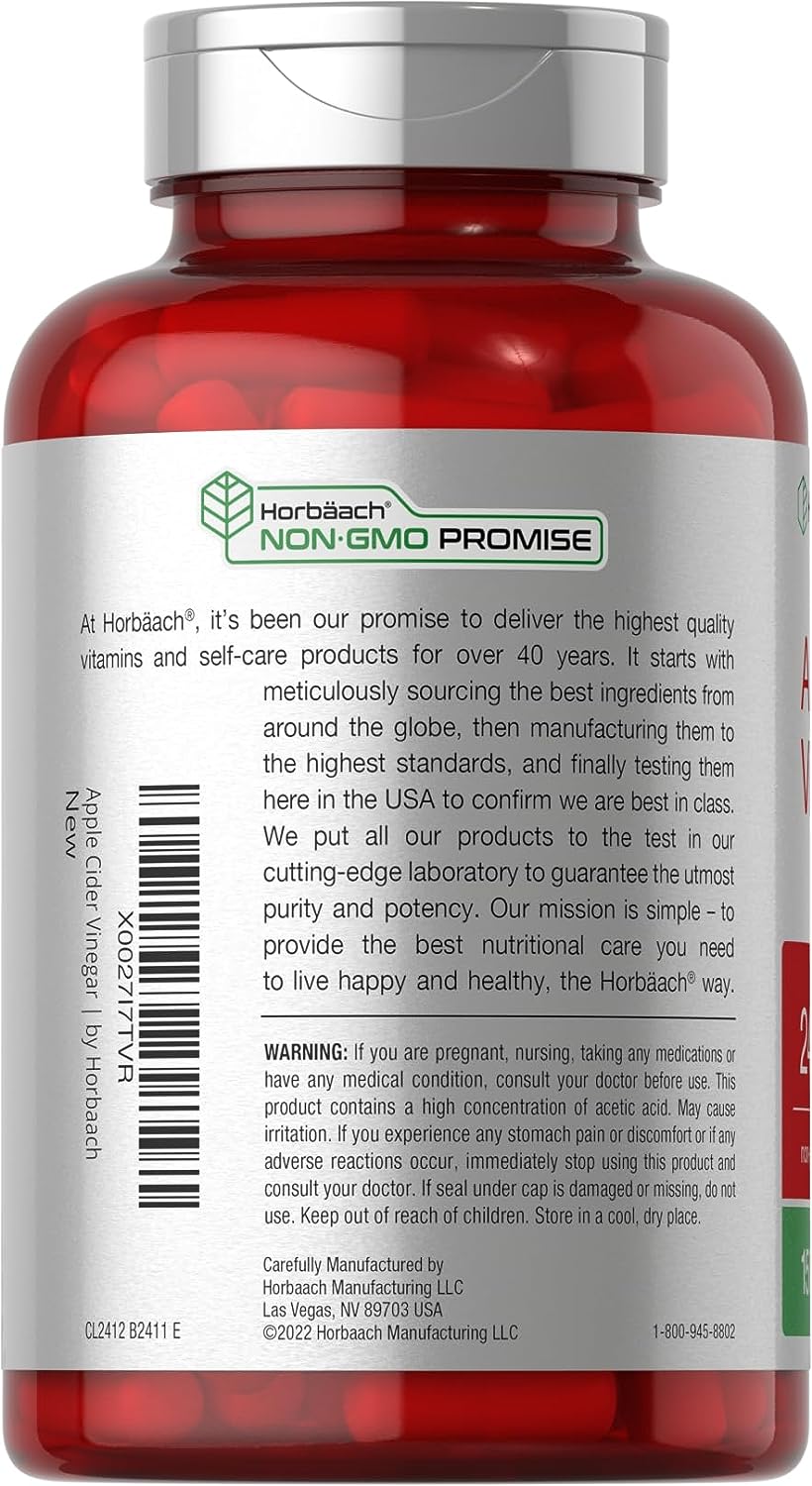 Apple Cider Vinegar Capsules 150 Count