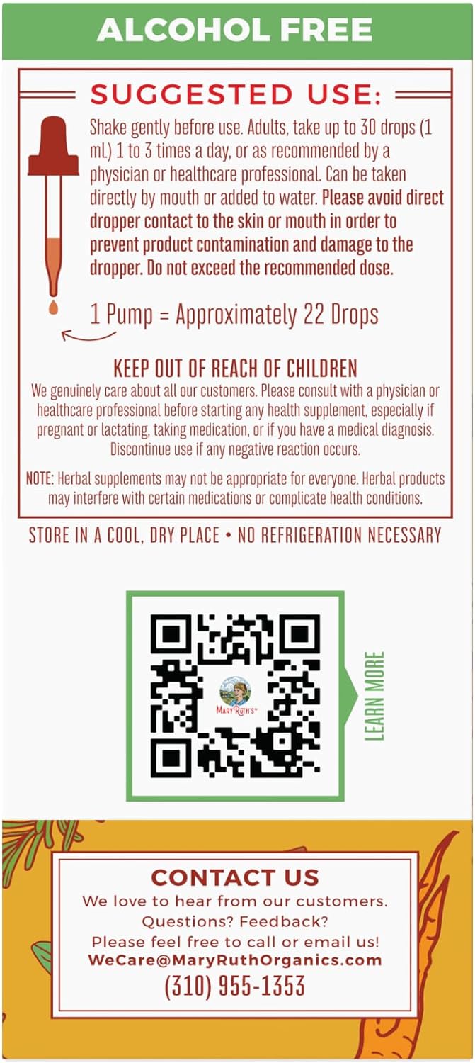 MaryRuth's Turmeric Gold Liquid Drops