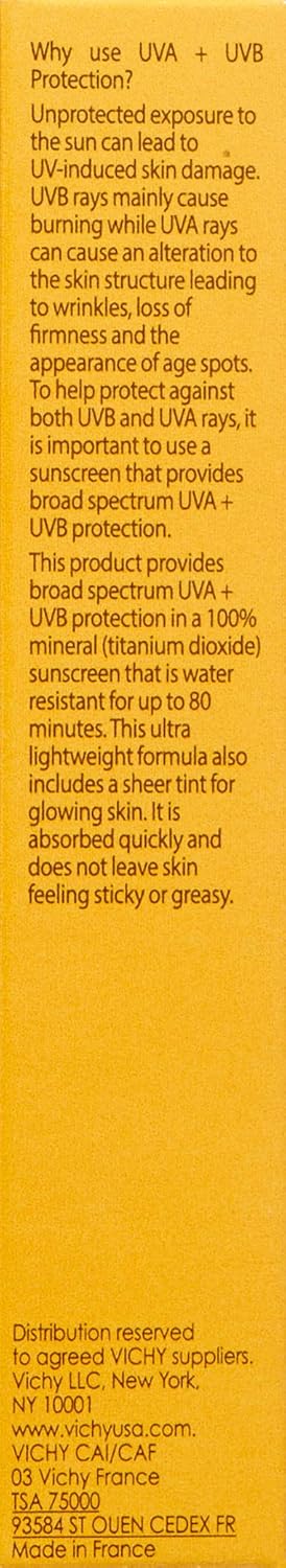 Vichy Capital Soleil Tinted Mineral Sunscreen for Face SPF 60