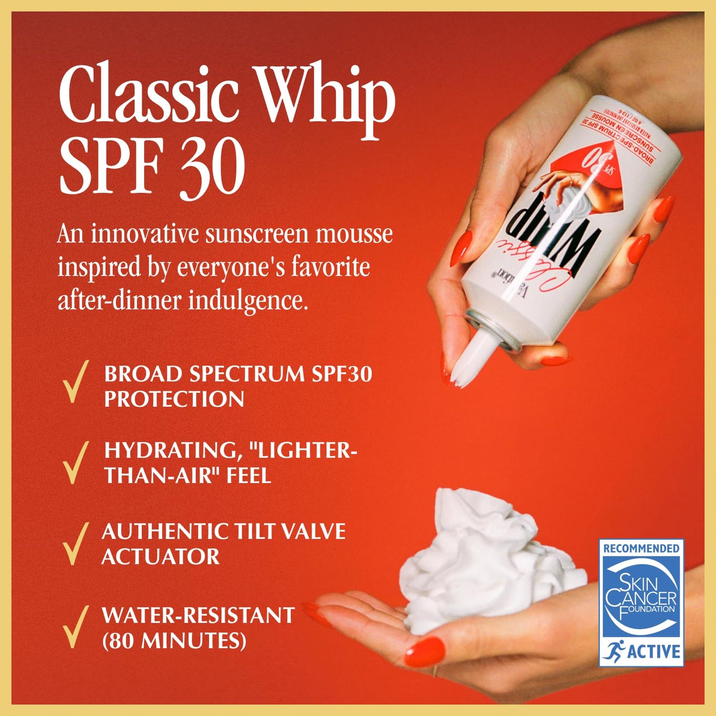 Vacation Classic Whip SPF 30 & Air Freshener Bundle 4 Oz.
