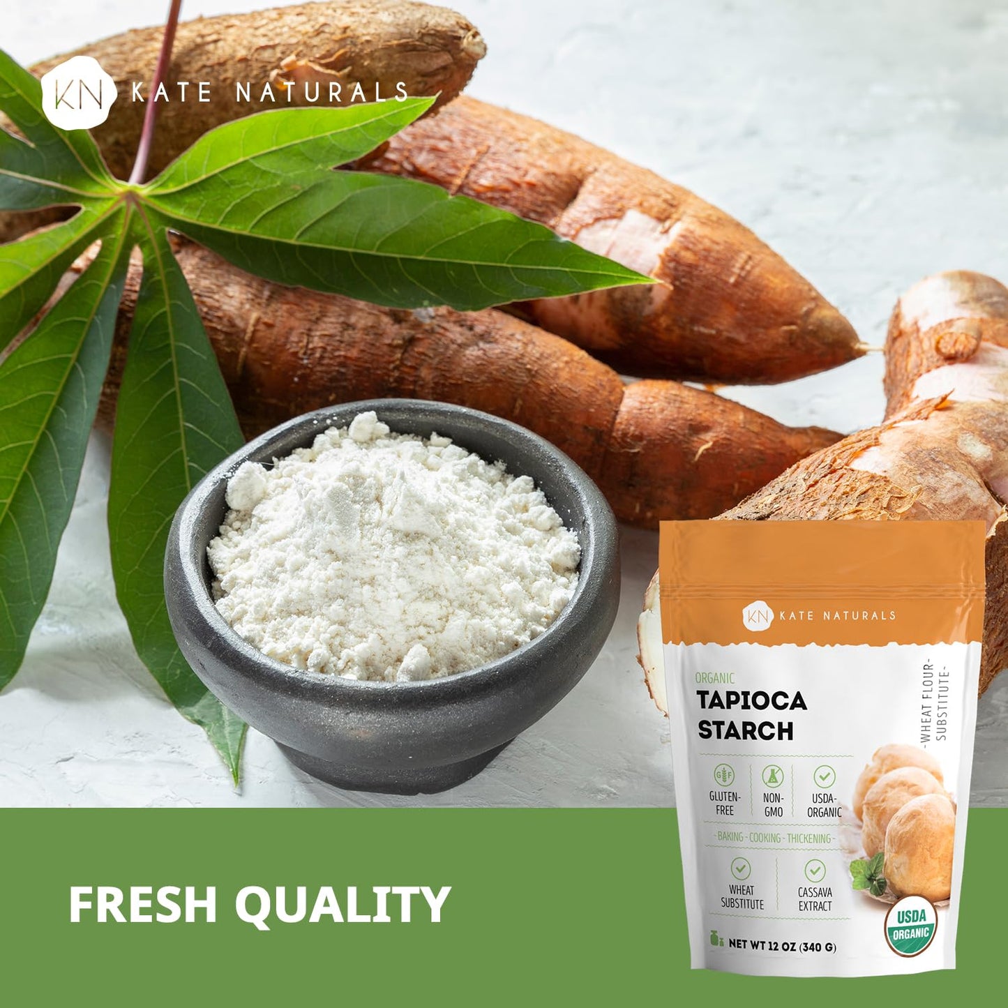 Kate Naturals Tapioca Starch - 12oz
