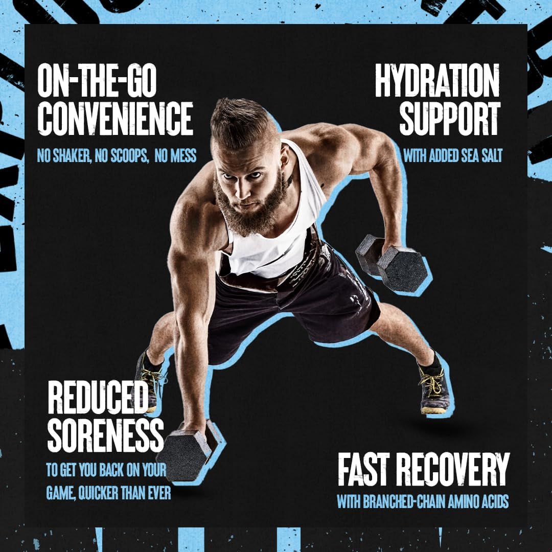 Animal Recovery Chews - Muscle Repair and Hydration with Fast Acting Amino Acids,- Tropical Mango