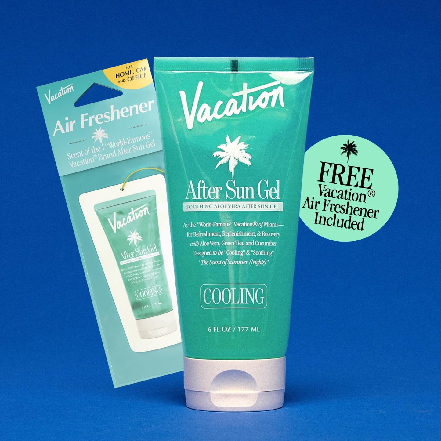VACATION After Sun Gel & Air Freshener Bundle, 6 Fl. Oz.