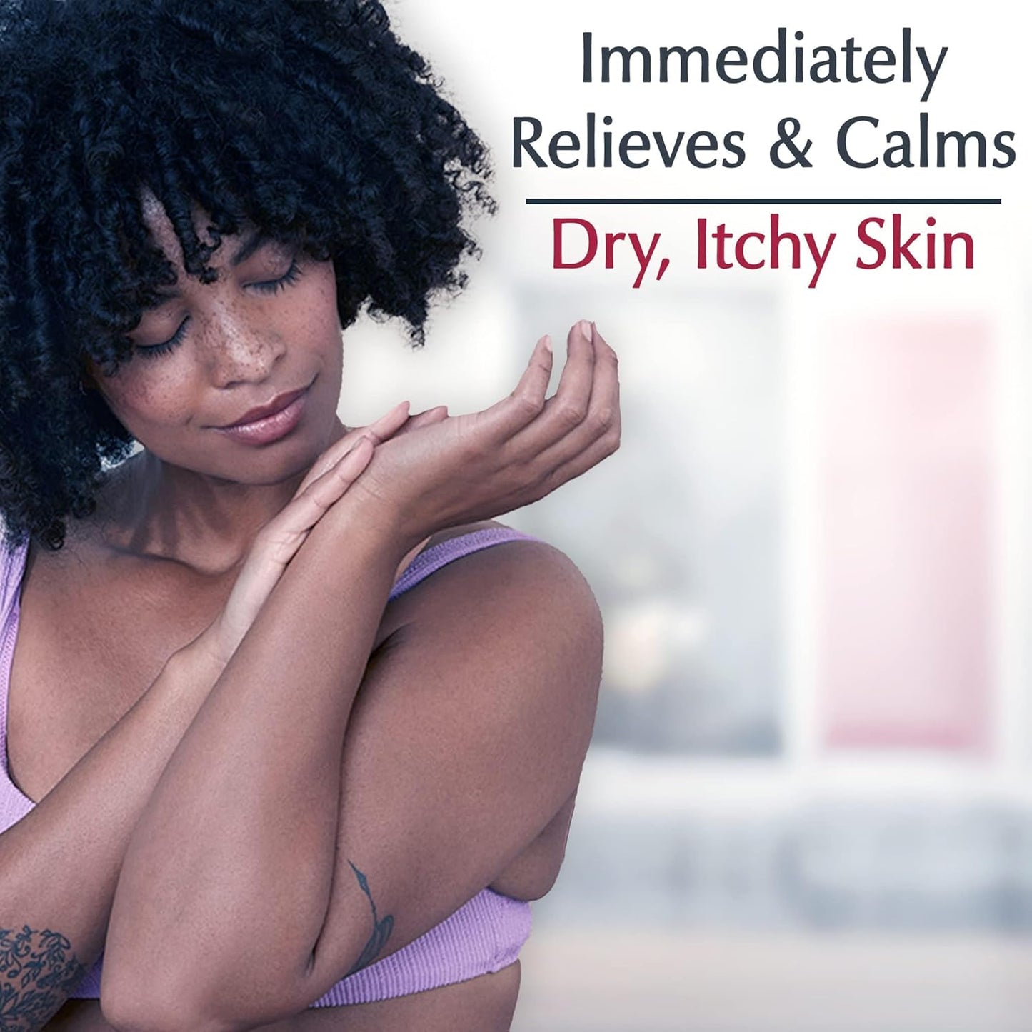 Eucerin Itch Relief Intensive Calming Body Lotion for Dry Itchy Skin,8.4 Fl Oz