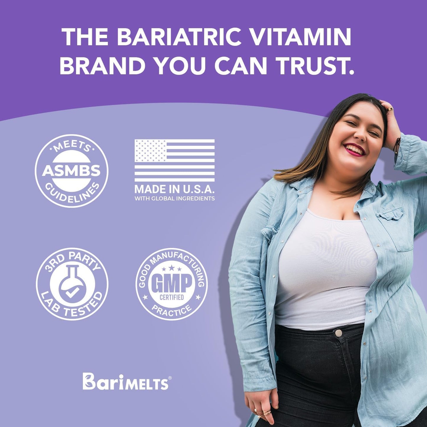 BariMelts Gastro Zen- 1 Month Supply 60 Chewable Tablets