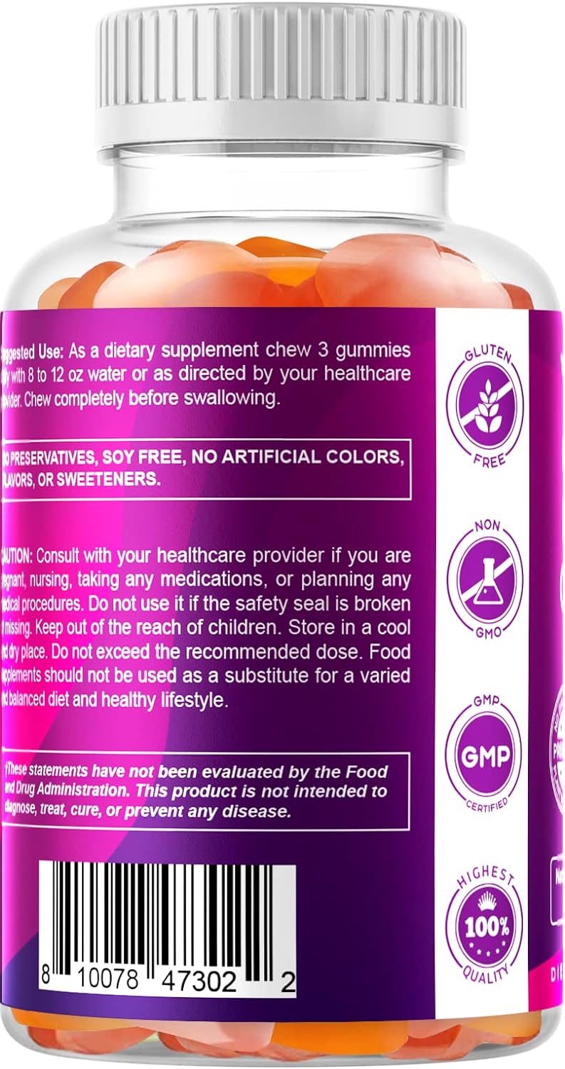 Vitamatic Prebiotic Fiber 60 Gummies for Adults