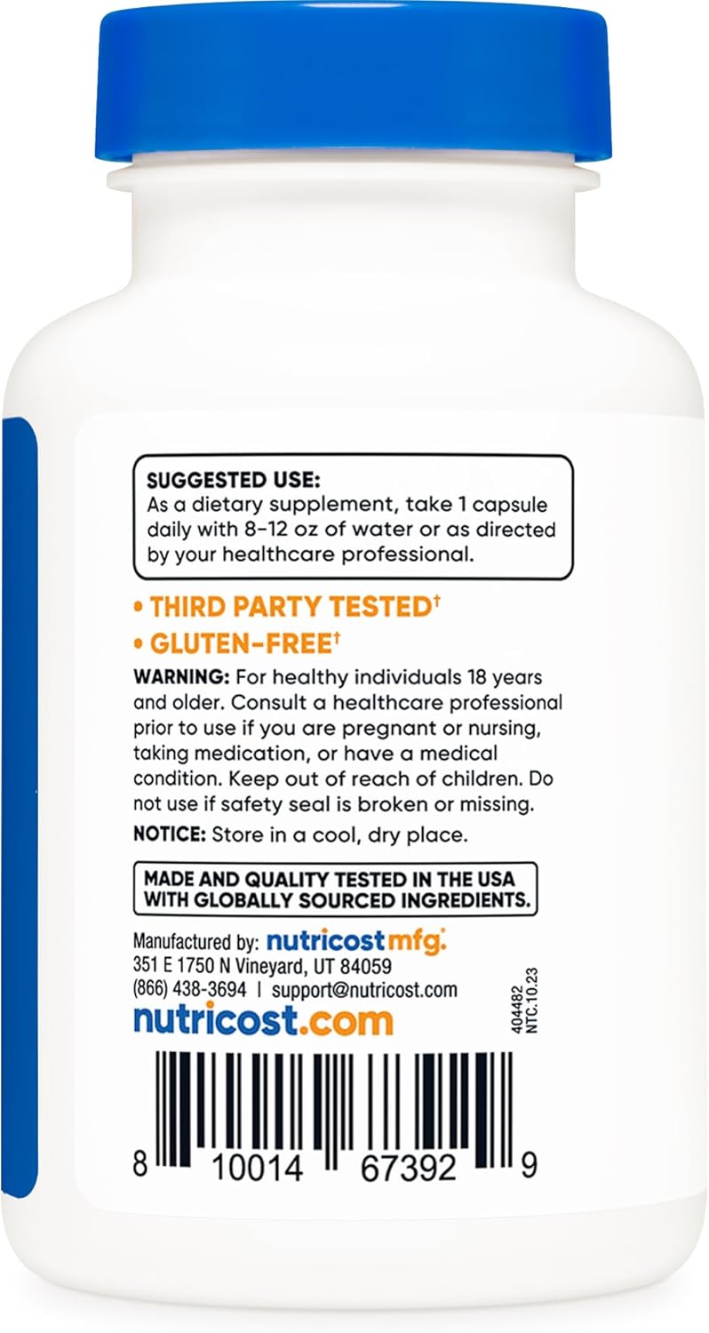 Nutricost Policosanol 100mg, - 120 Capsules