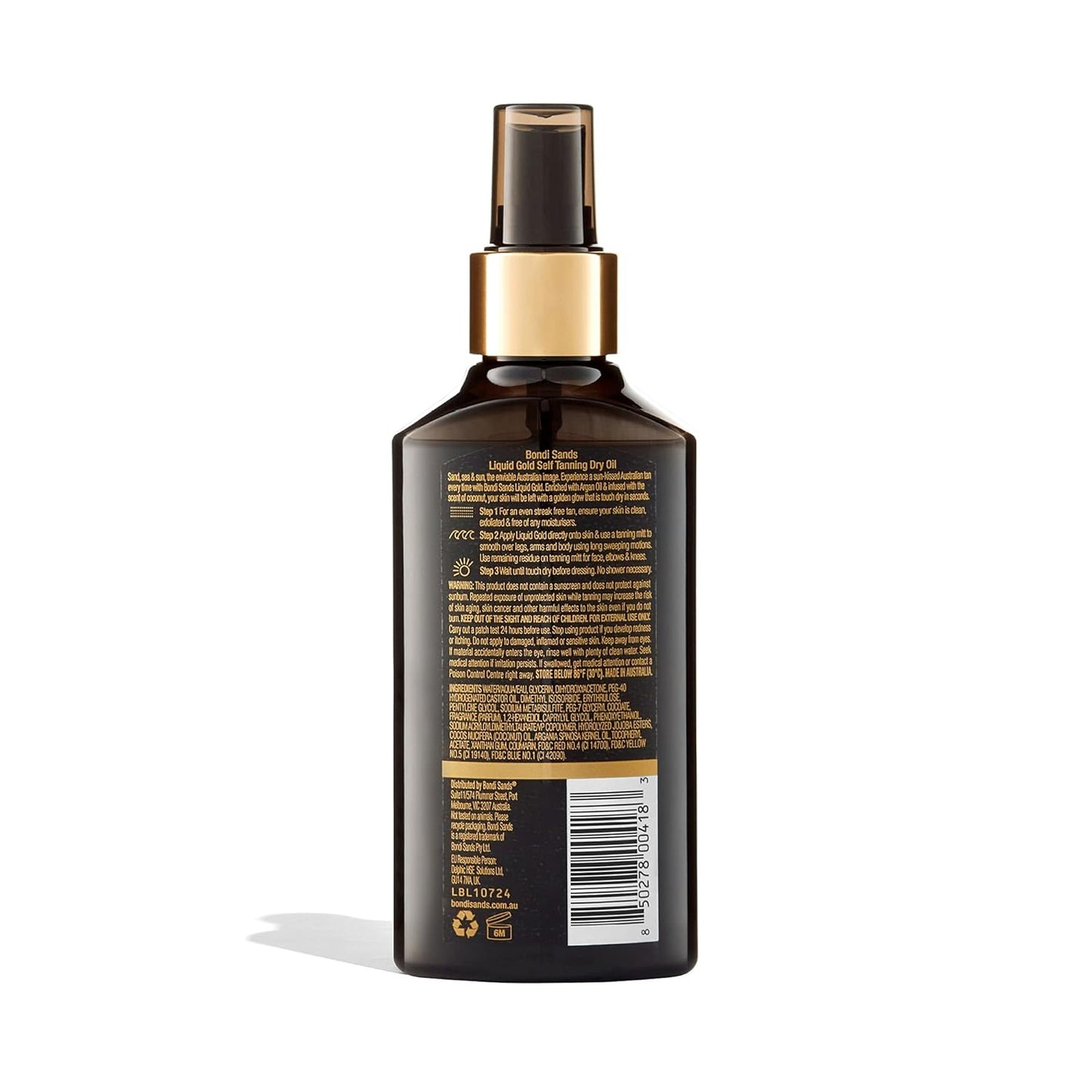 Bondi Sands Liquid Gold Self Tanning Dry Oil 5.07 oz