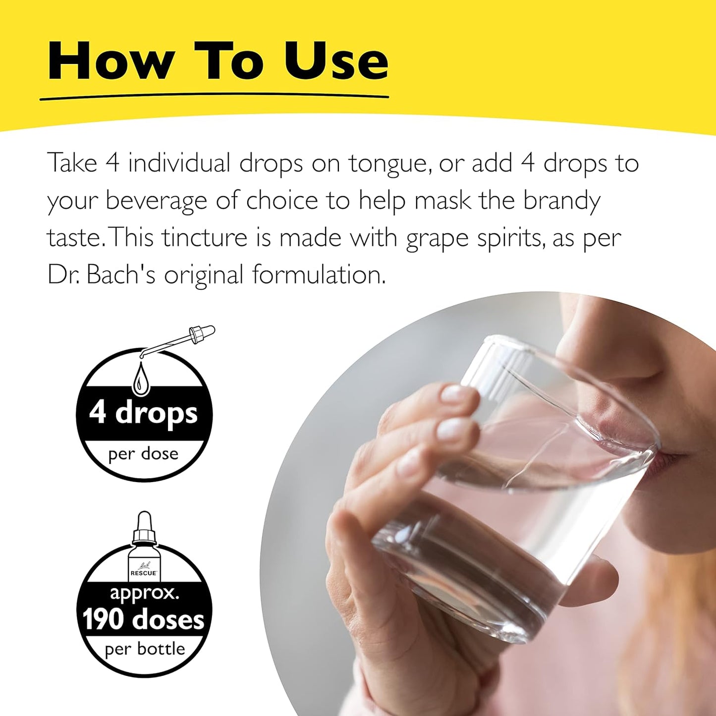 Bach RESCUE REMEDY Dropper 20mL, Natural Stress Relief