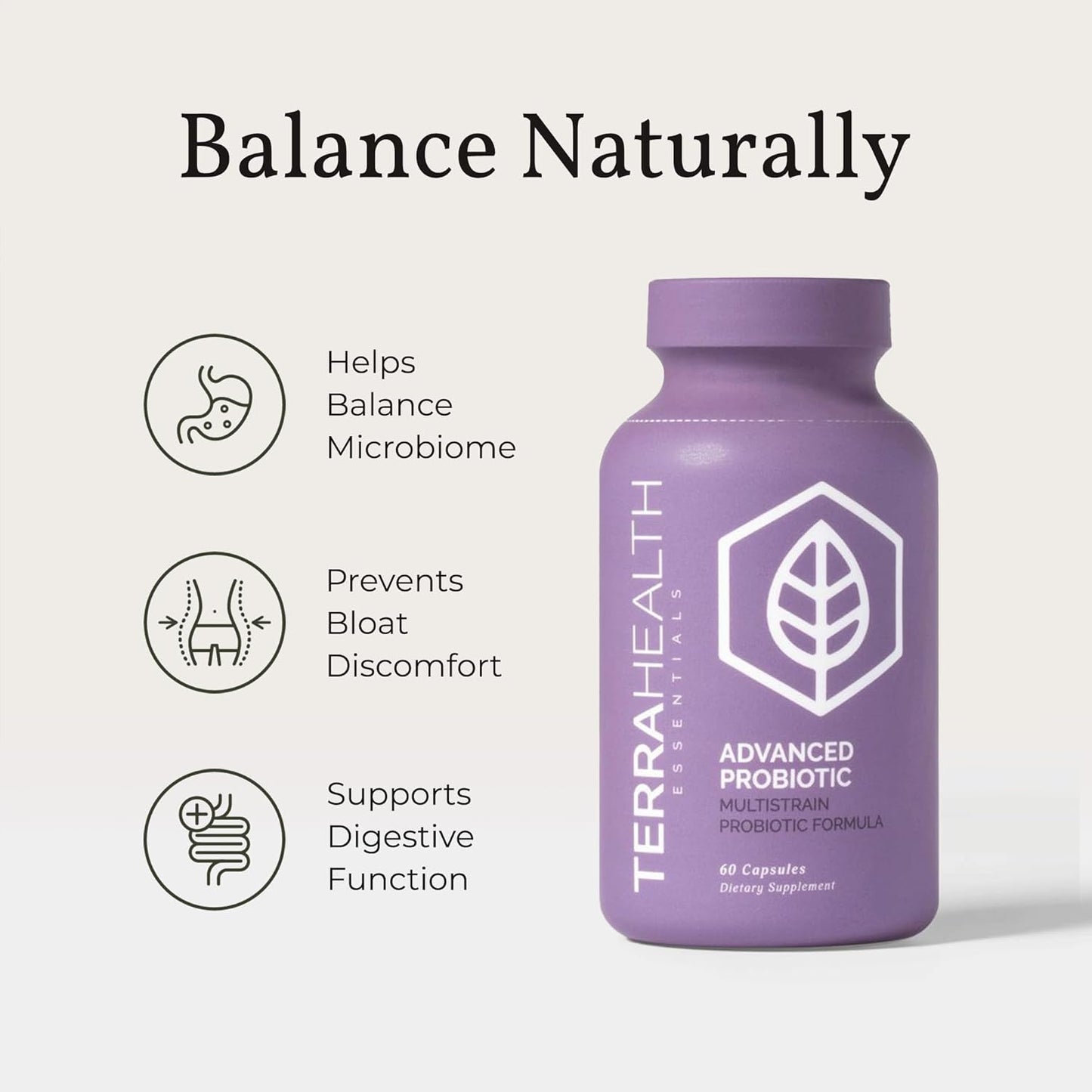 Terra Health Essentials Advanced Probiotics 60 Capsules