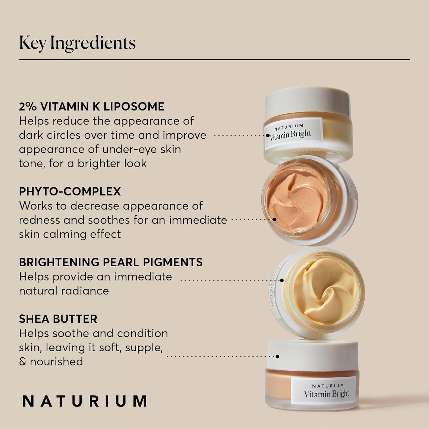 Naturium Vitamin Bright Illuminating Eye Cream - 0.5 oz