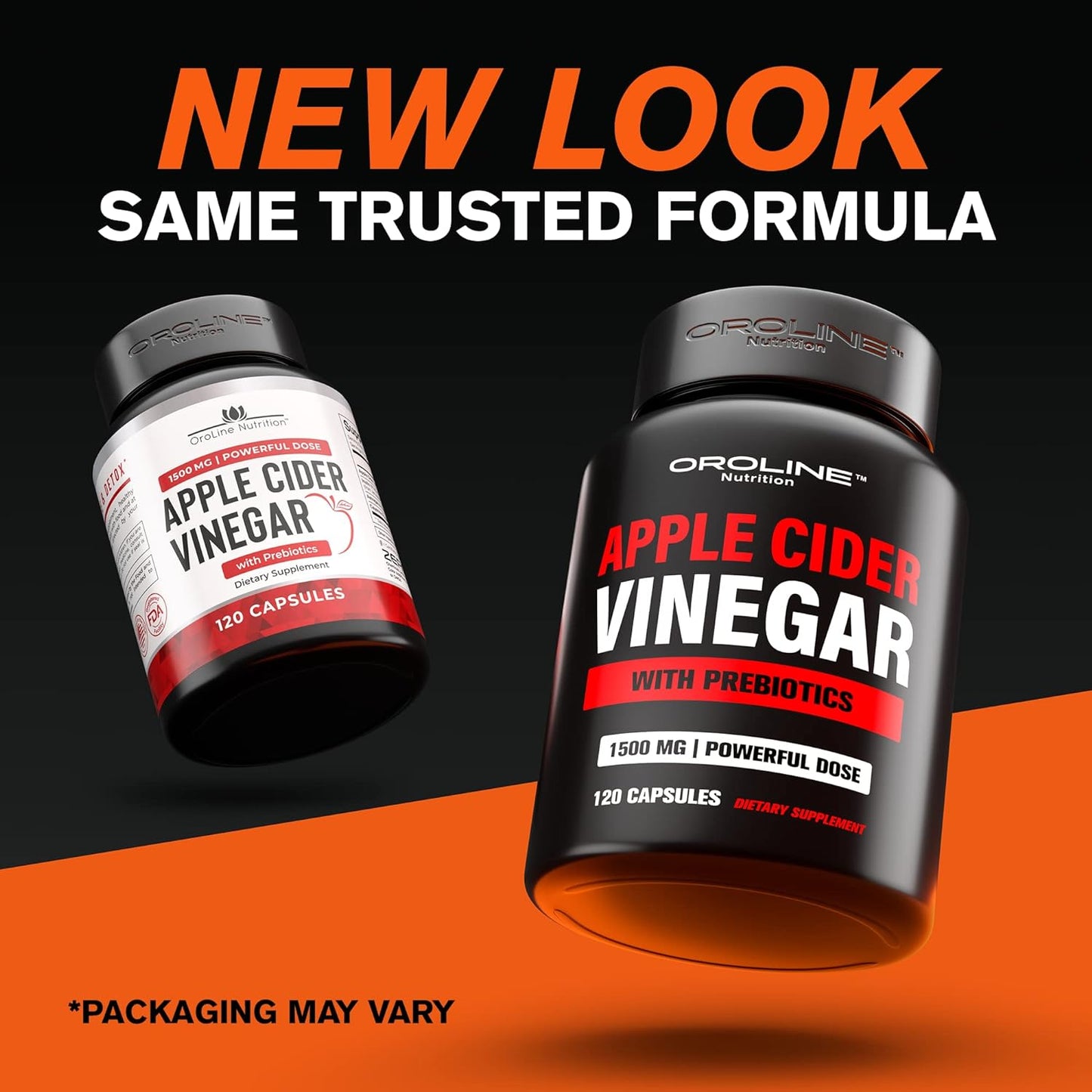 Apple Cider Vinegar Pills with Prebiotic - 120 capsules
