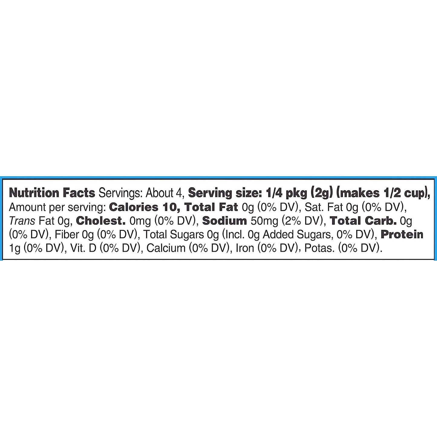 Jell-O Strawberry Sugar-Free Gelatin, 0.30 Ounce (8.5g), (Pack of 5)